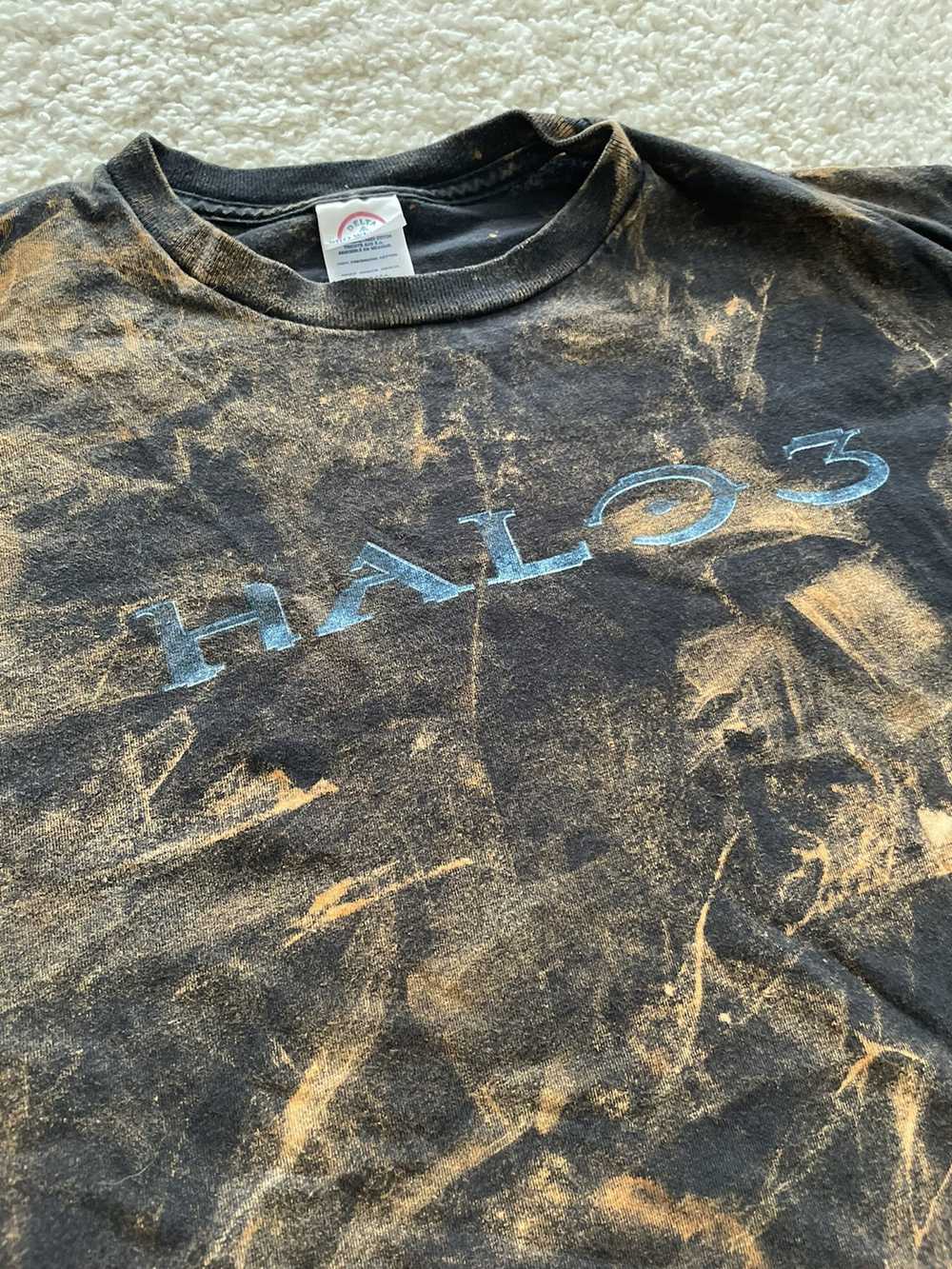 Delta Bleached Halo 3 Promo T-Shirt Vintage - image 2
