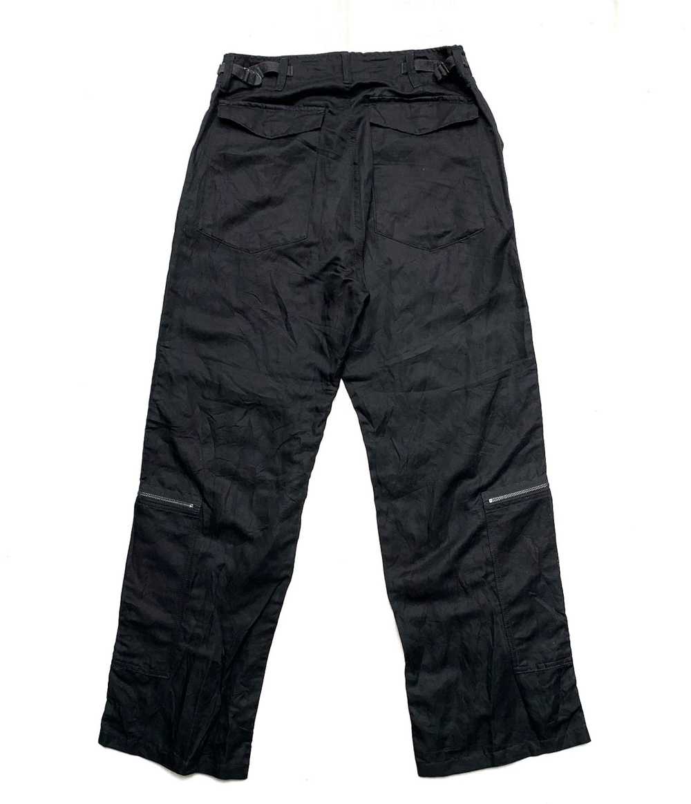 Attachment Technical Linen pants multi zip not un… - image 2