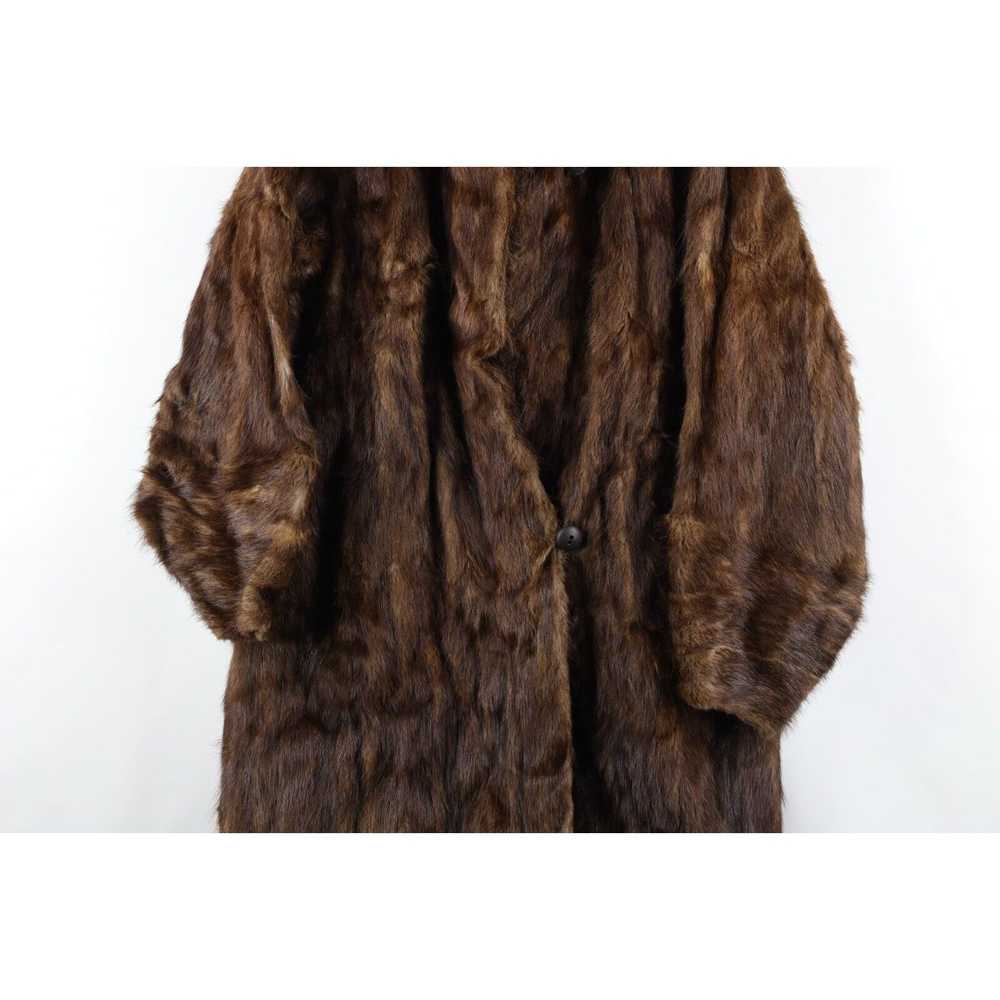 Vintage Vintage 40s 50s Rockabilly Genuine Mink F… - image 3