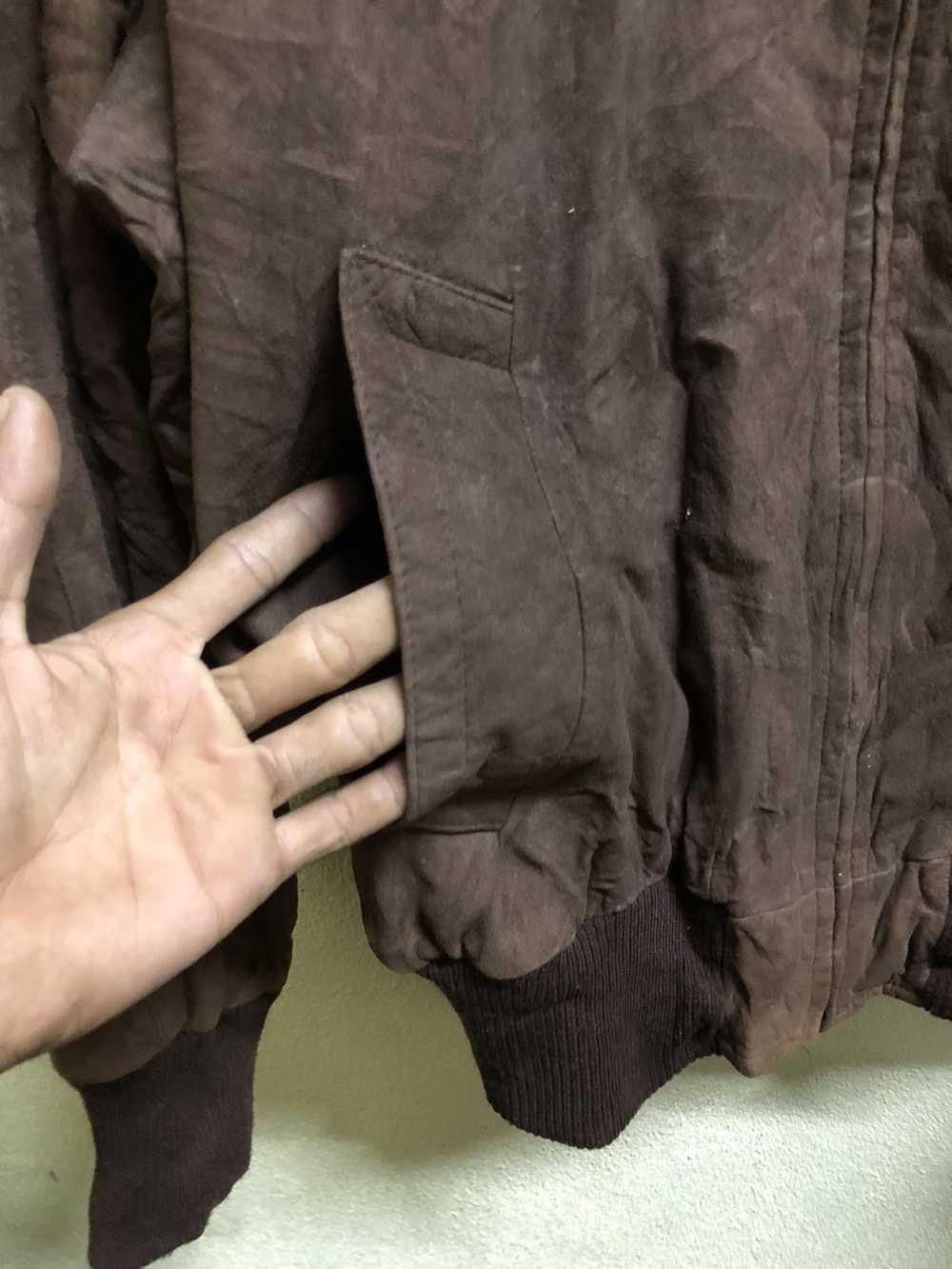 Baracuta × Leather Jacket VINTAGE BARACUTA TWO WA… - image 4