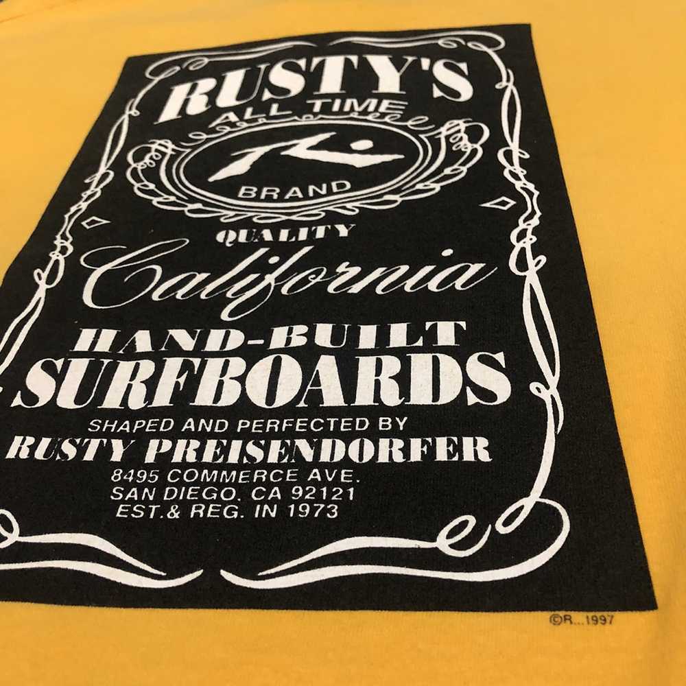Rusty × Streetwear × Vintage Vtg 90s Rusty Surfbo… - image 5