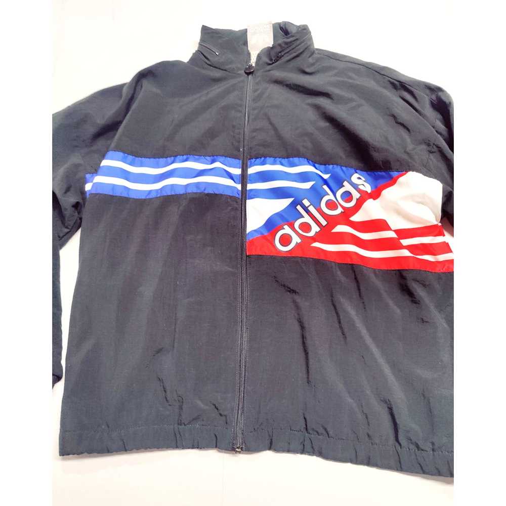 Adidas Vintage Adidas 90's Windbreaker Jacket Zip… - image 2
