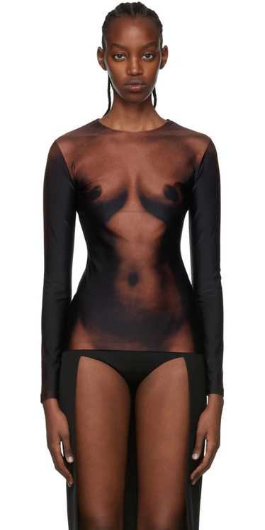 Jean Paul Gaultier The Naked Long Sleeve Top