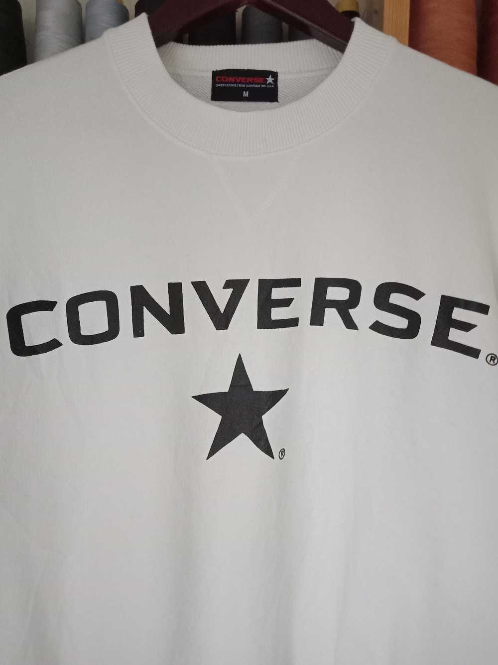 Converse × Vintage Vintage Converse Big Logo Swea… - image 2