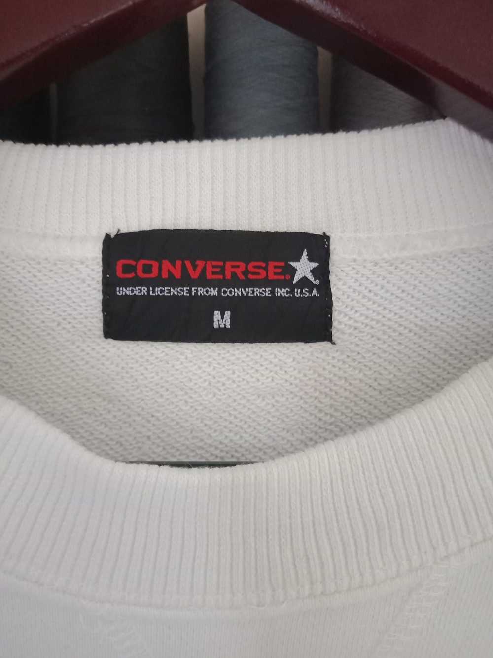 Converse × Vintage Vintage Converse Big Logo Swea… - image 5