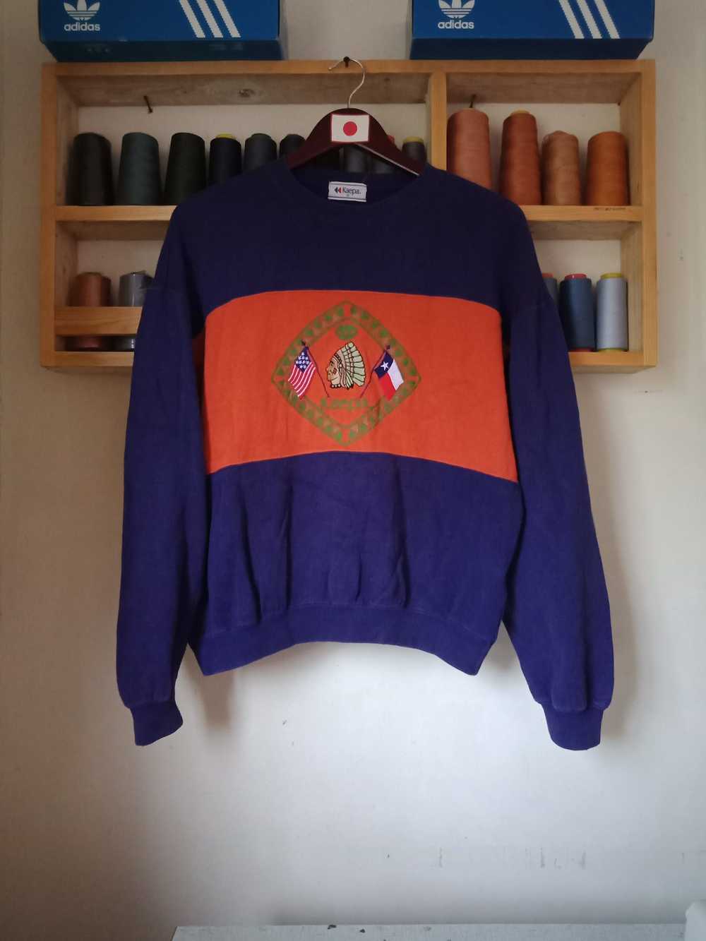 Kappa Vintage kaepa sweatshirt / jumper / pull ov… - image 1