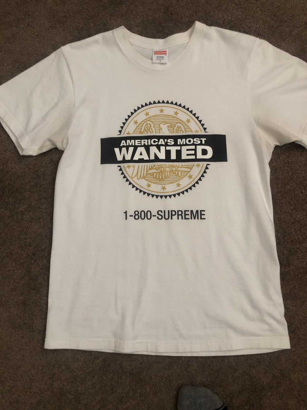 Supreme Supreme Most Wanted T Shirt - image 1