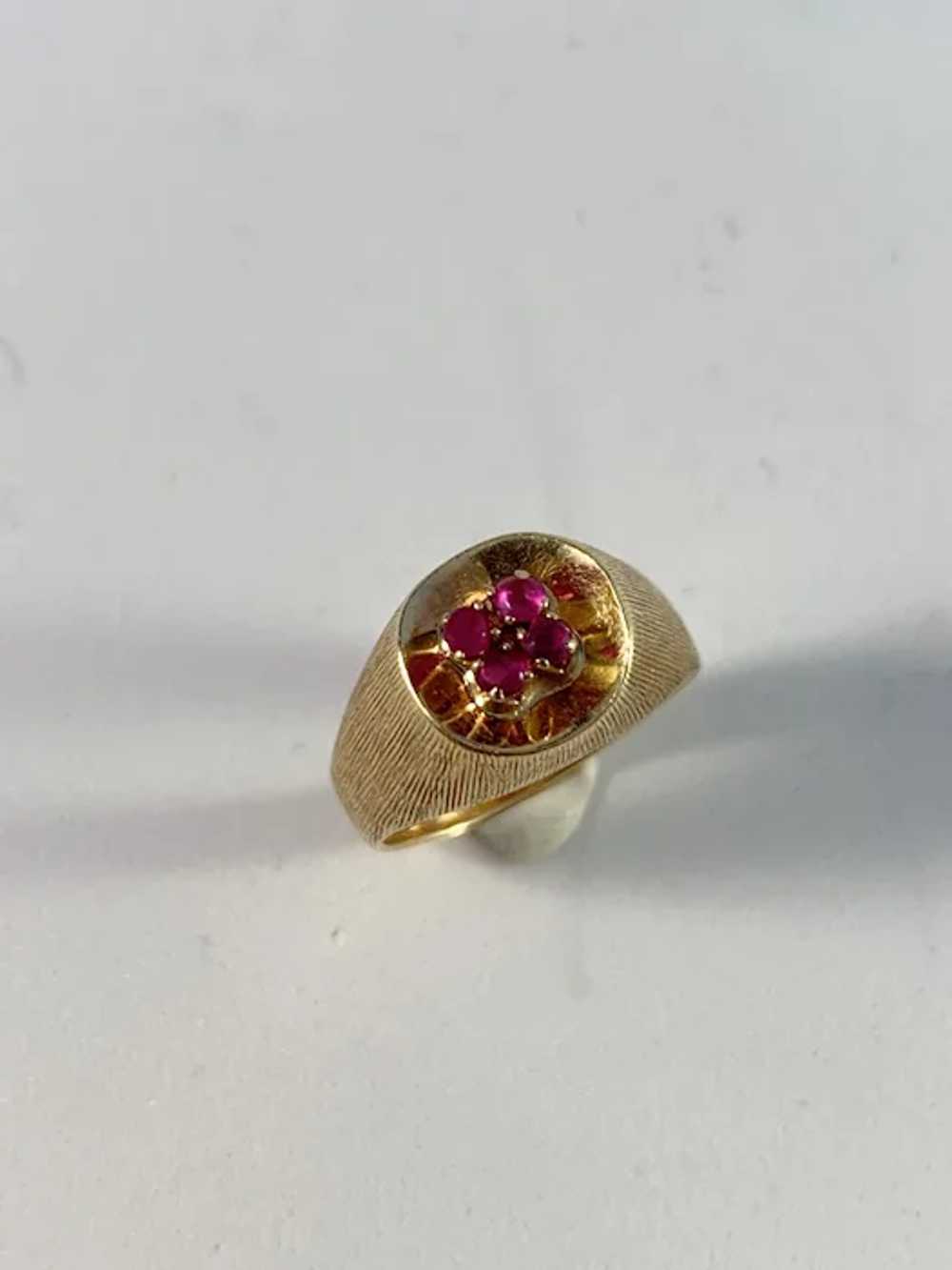 GARAVELLI ALDO, Italy c 1940s. Vintage 18k Gold R… - image 2