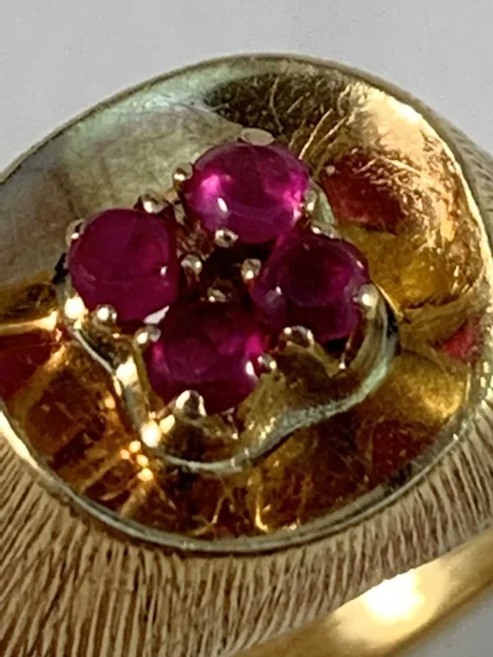 GARAVELLI ALDO, Italy c 1940s. Vintage 18k Gold R… - image 3