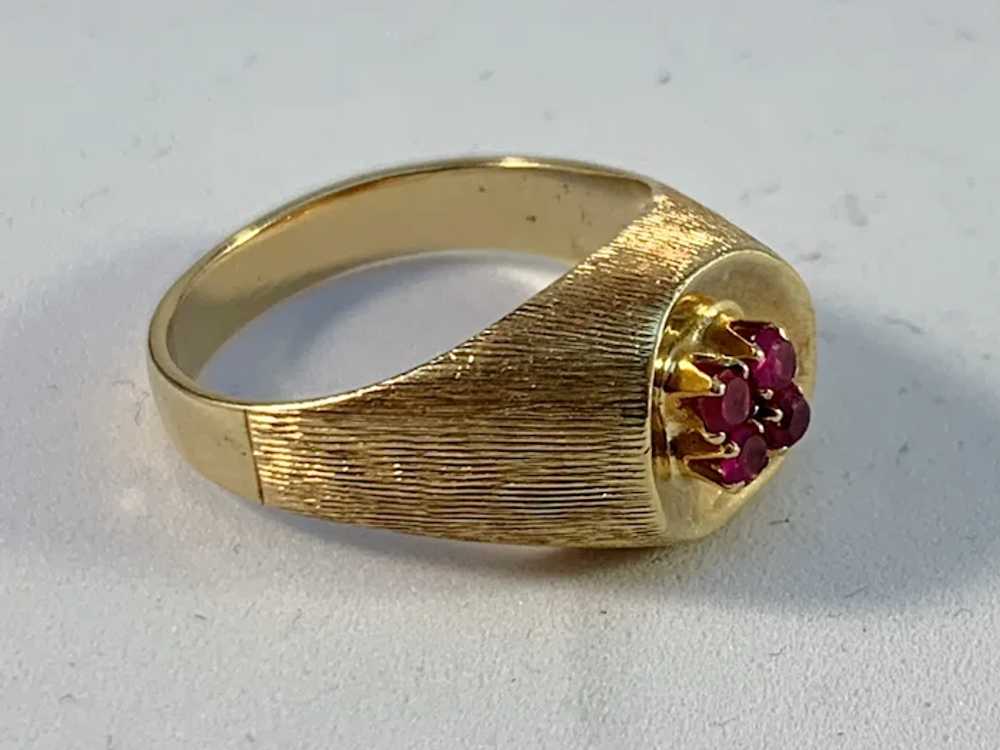 GARAVELLI ALDO, Italy c 1940s. Vintage 18k Gold R… - image 5