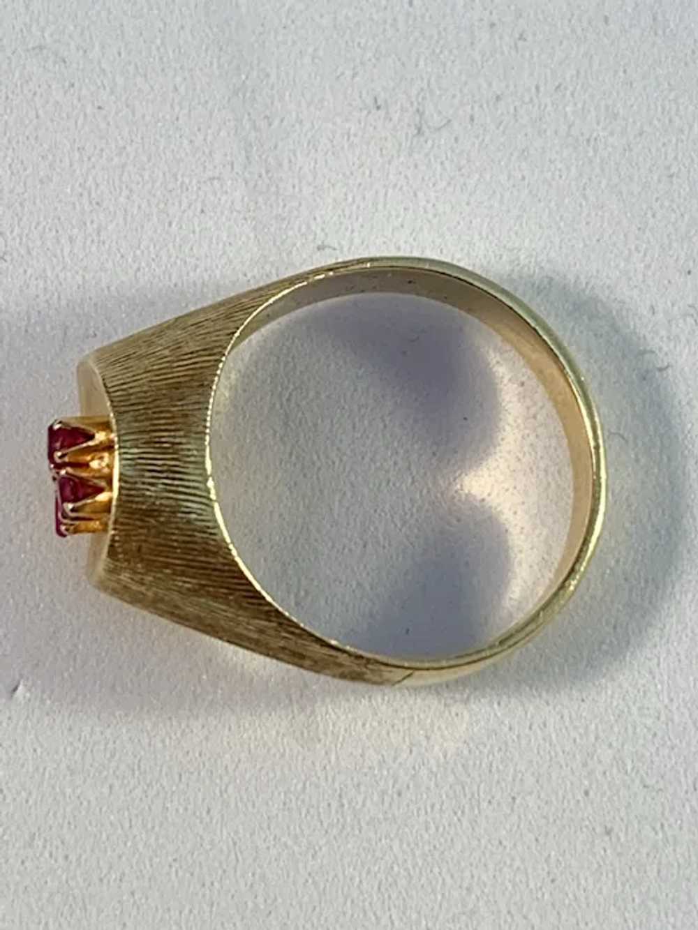 GARAVELLI ALDO, Italy c 1940s. Vintage 18k Gold R… - image 7