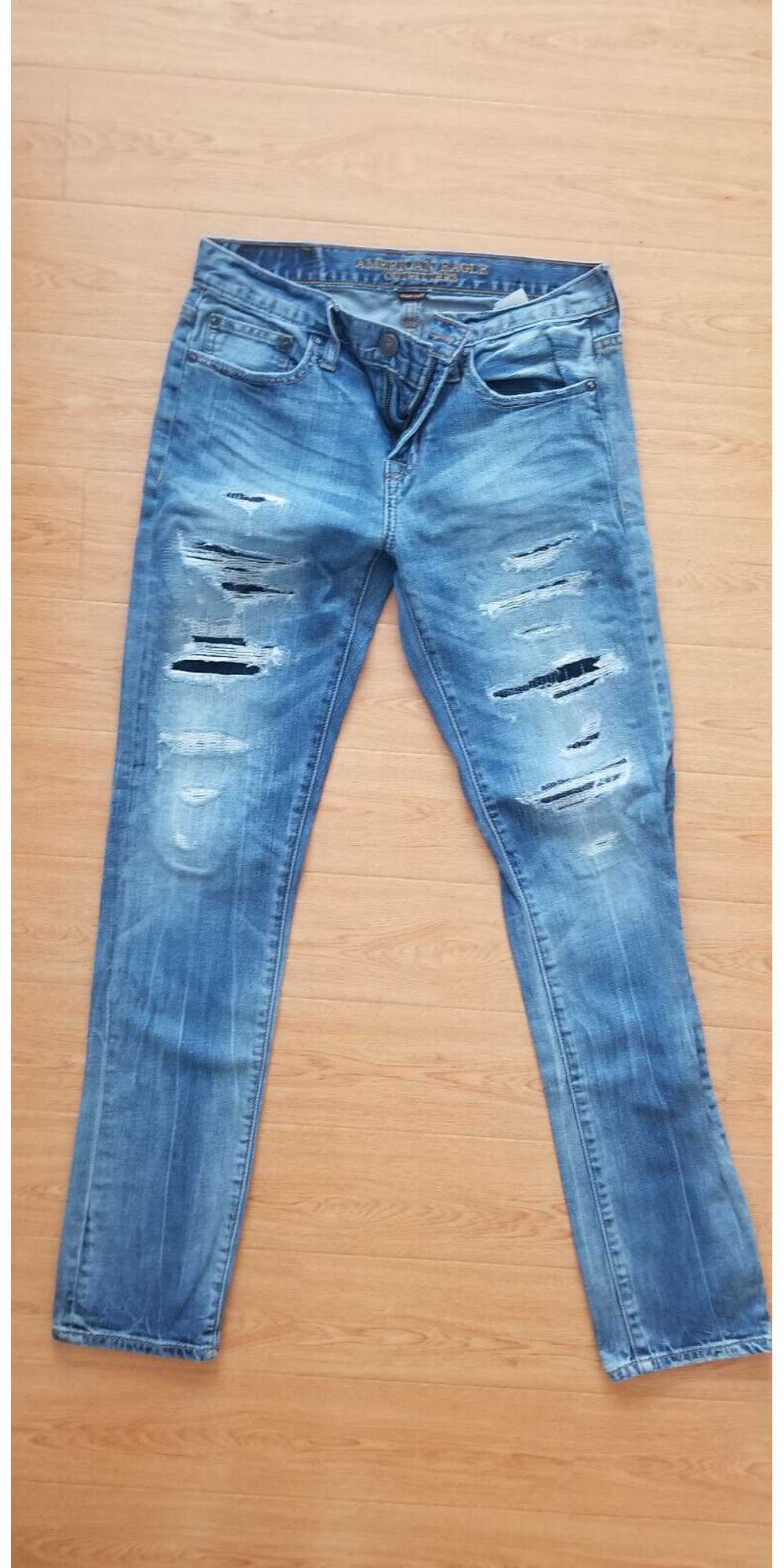 Preowned Distressed Mens American Eagle Jeans 30 … - image 1
