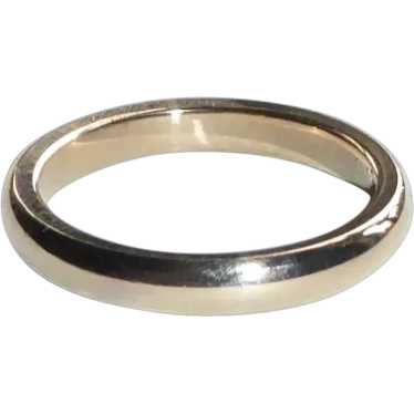 Edwardian 14k Classic Band Ring - image 1