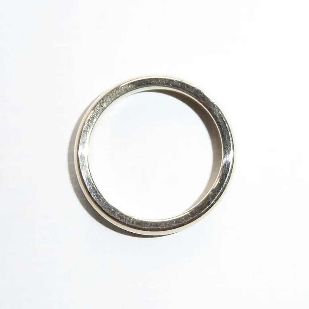 Edwardian 14k Classic Band Ring - image 8