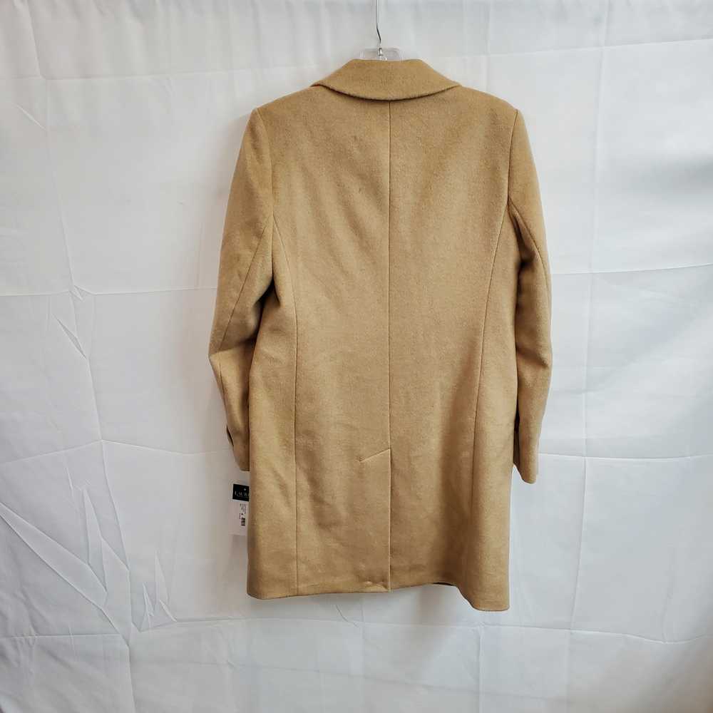Lauren Ralph Lauren Tan Wool Blend Coat WM Size 4… - image 2