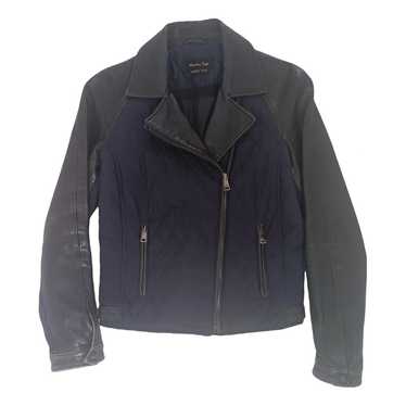 Massimo Dutti Shearling biker jacket - image 1