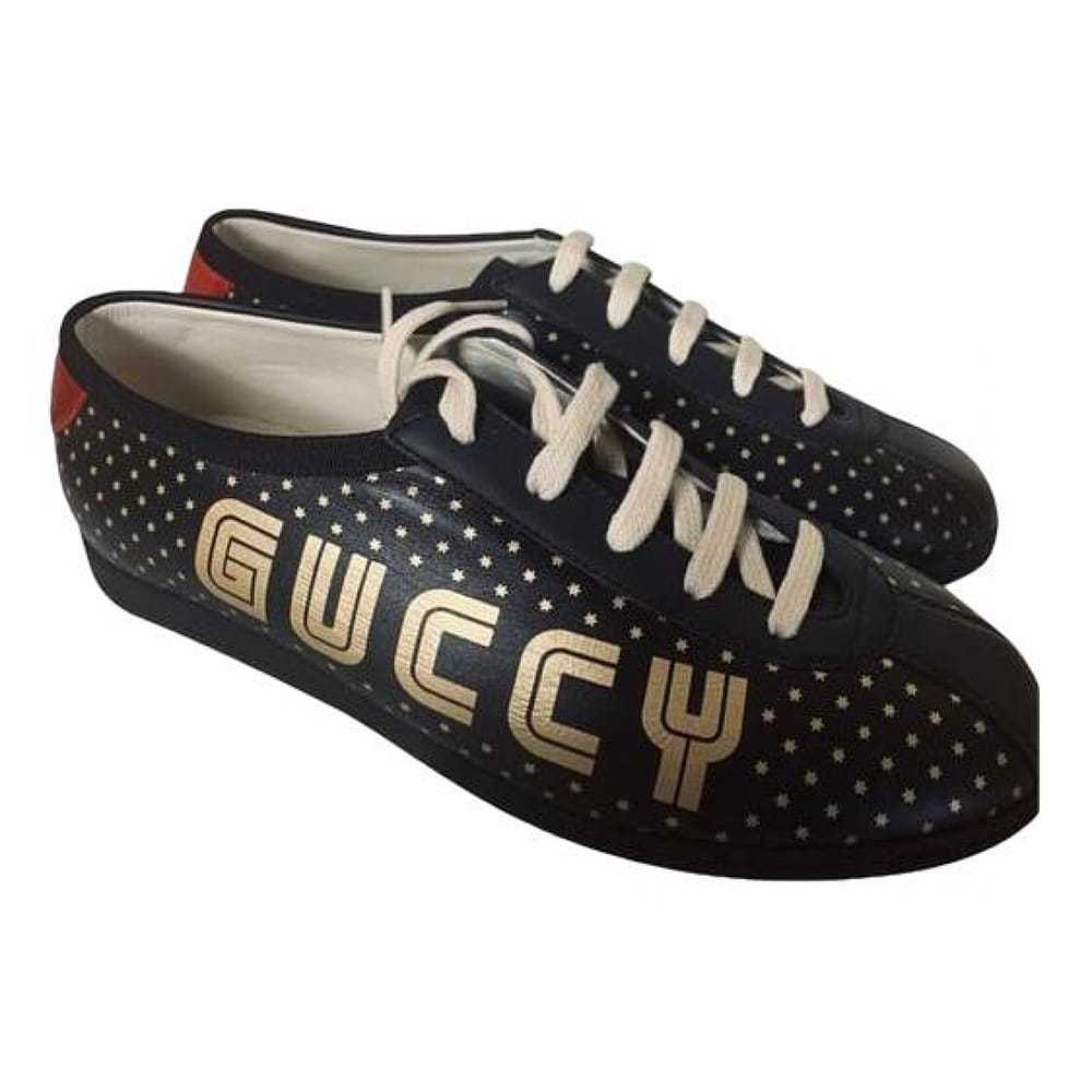 Gucci Falacer leather low trainers - image 1