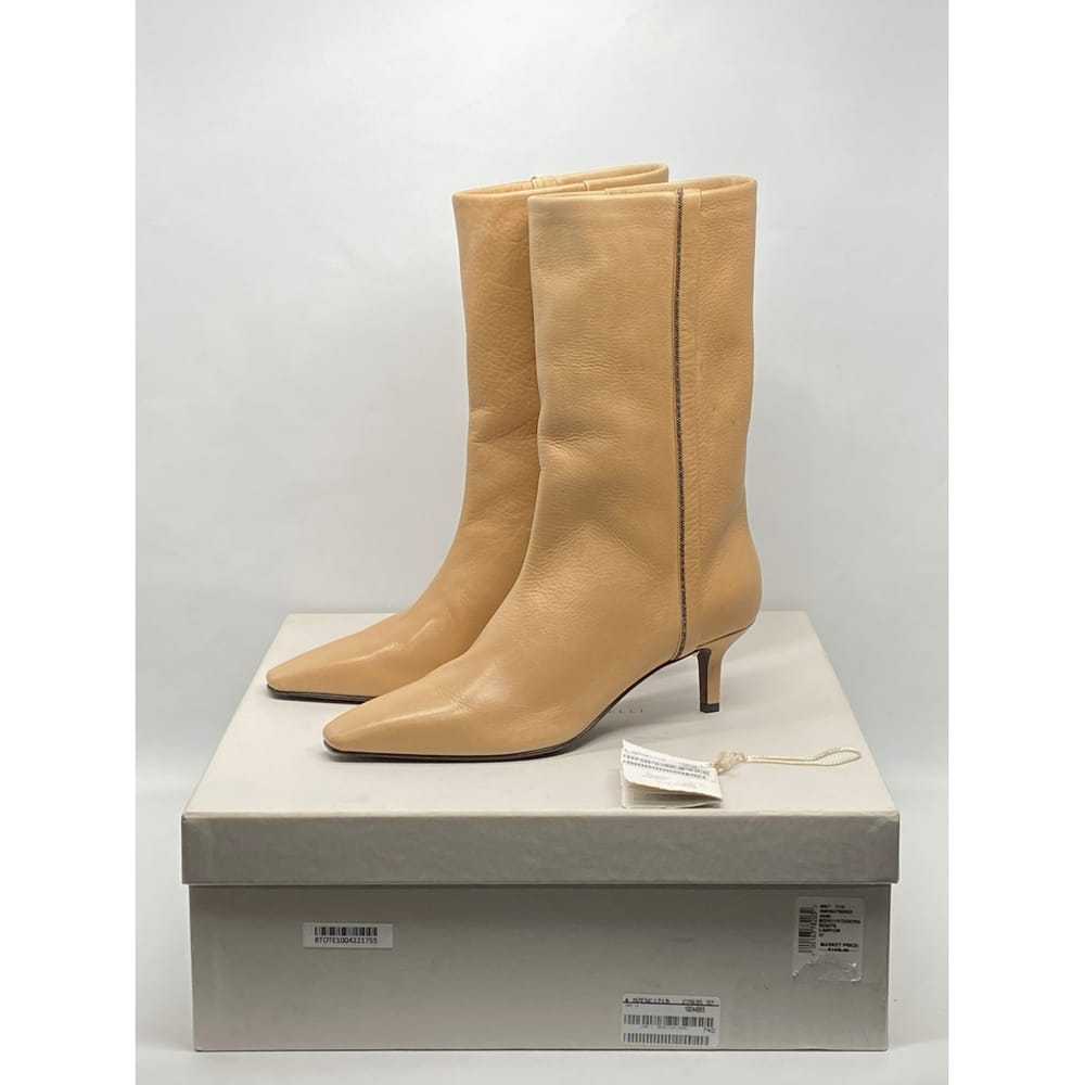 Brunello Cucinelli Leather boots - image 9