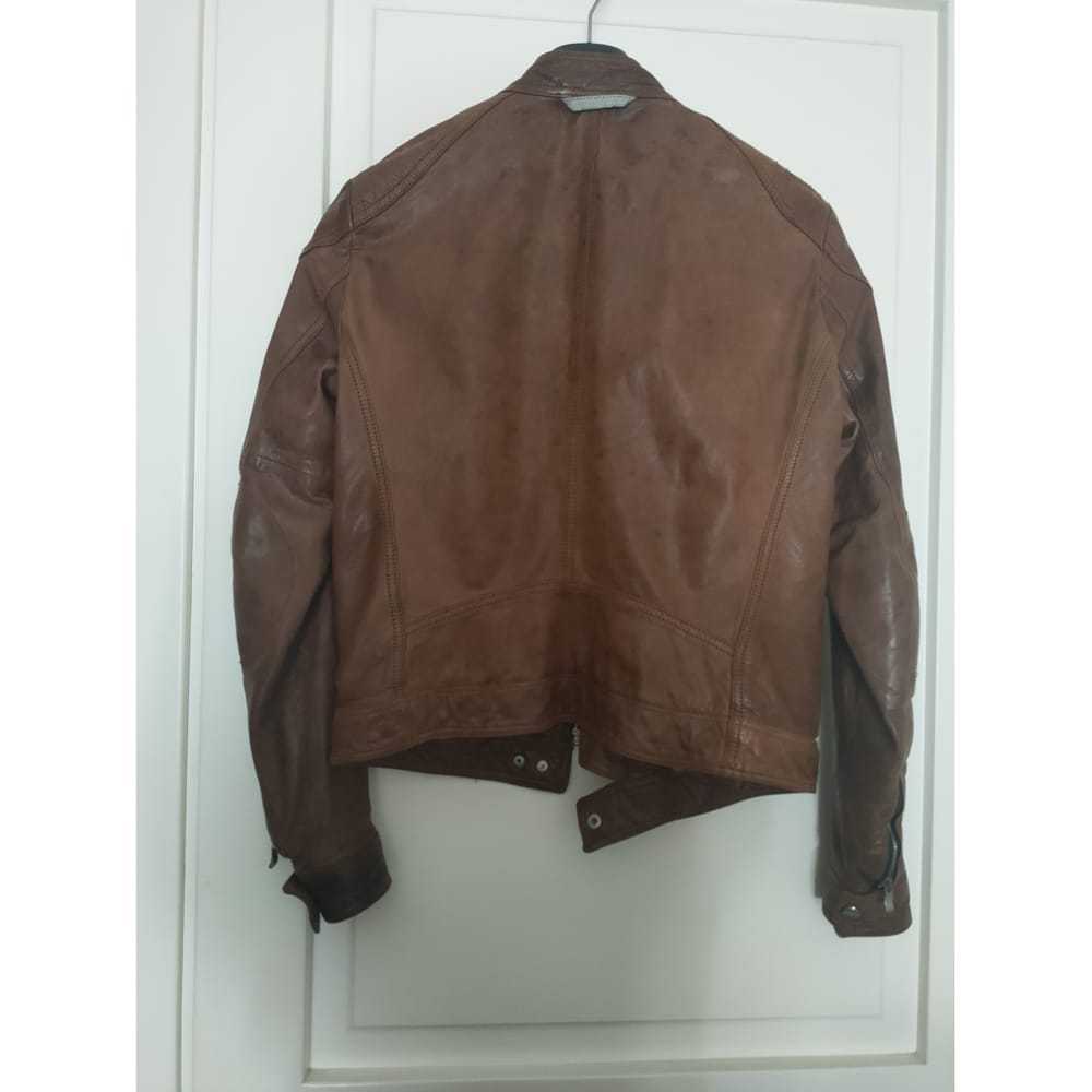 Brema Leather biker jacket - image 3