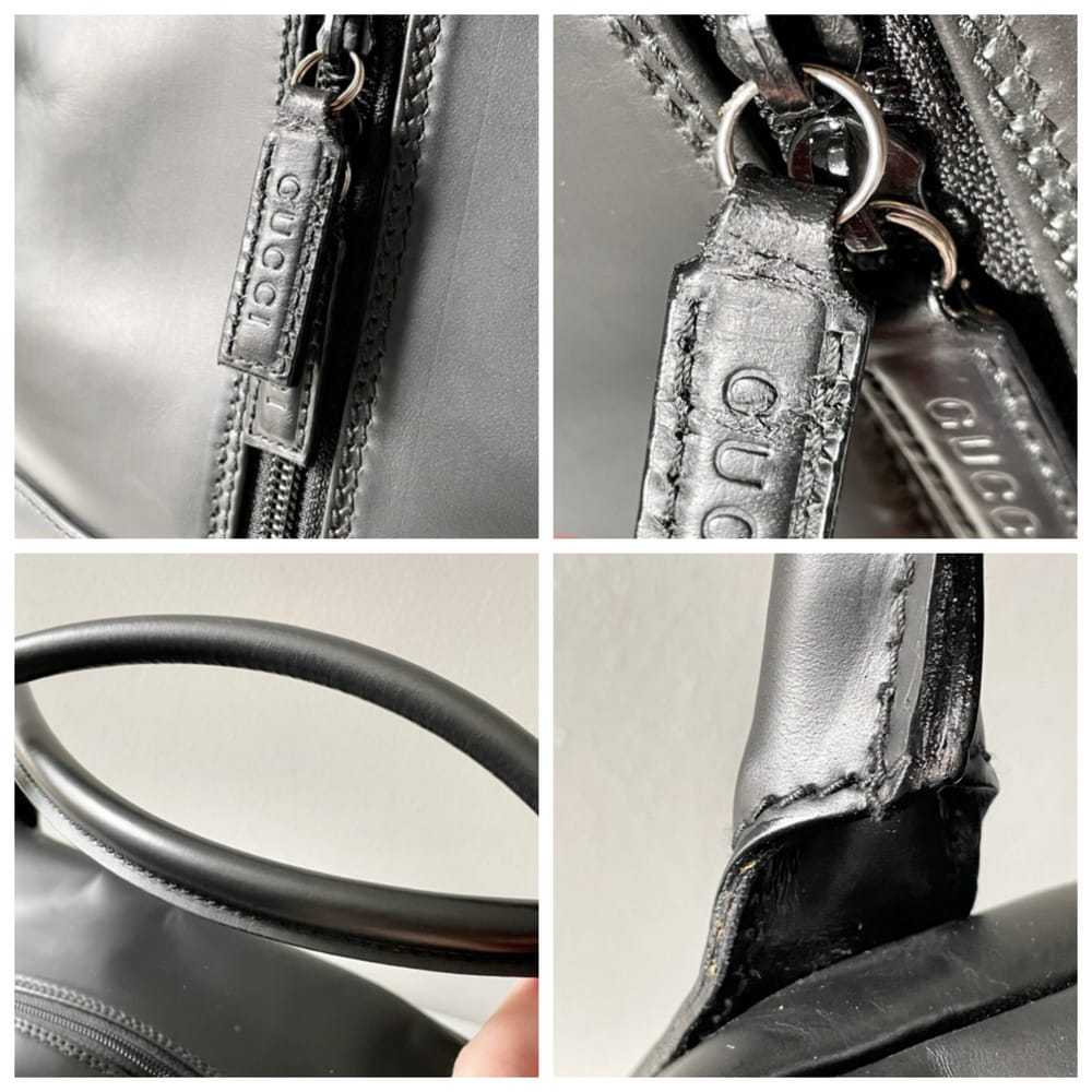 Gucci Leather travel bag - image 7