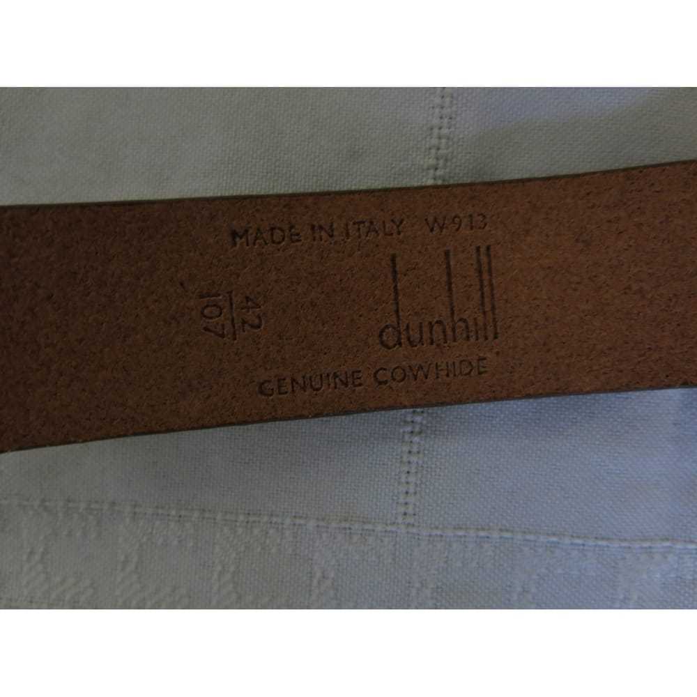 Alfred Dunhill Leather belt - image 5