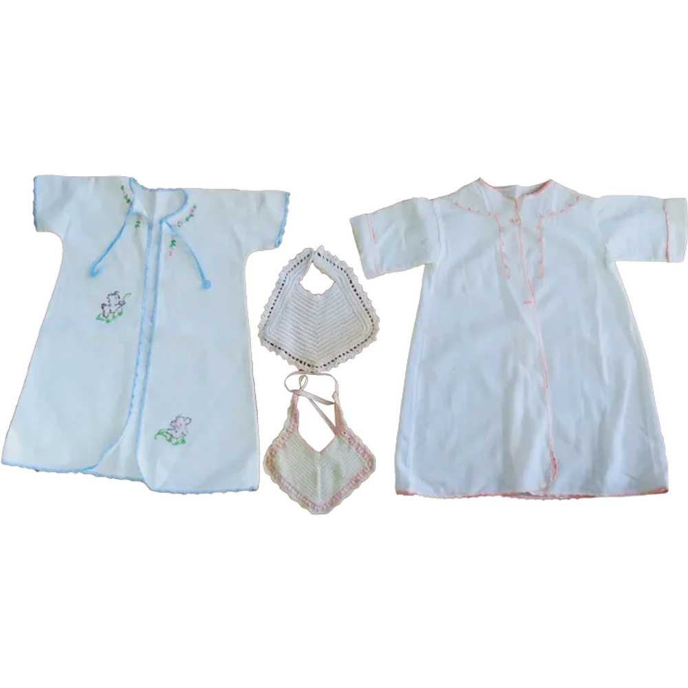 Vintage 1940's-50's Nicely Made Handmade Baby Clo… - image 1