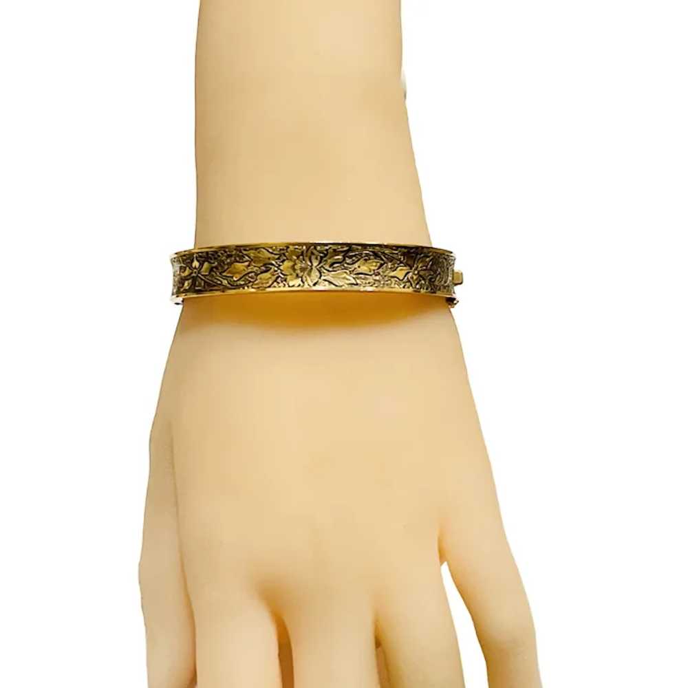 Gold Filled Bangle Bracelet - image 3