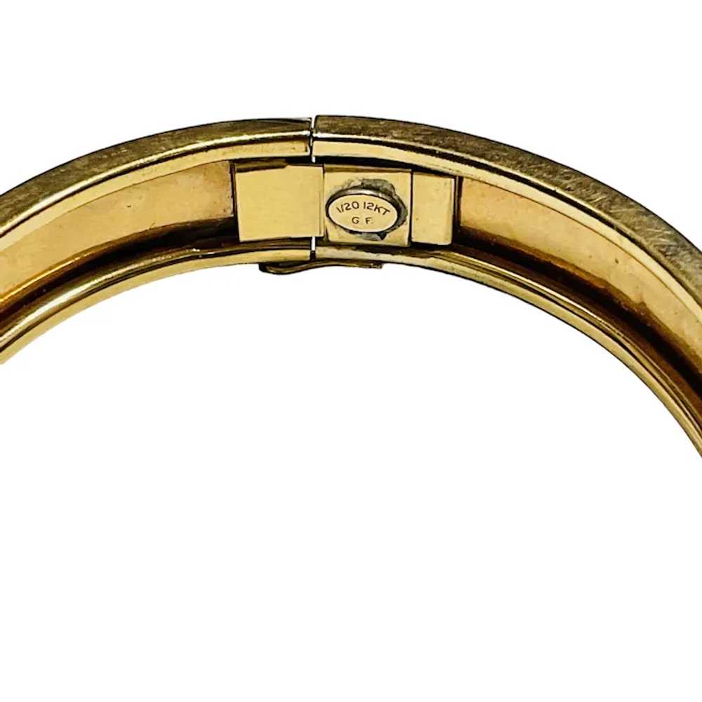 Gold Filled Bangle Bracelet - image 4