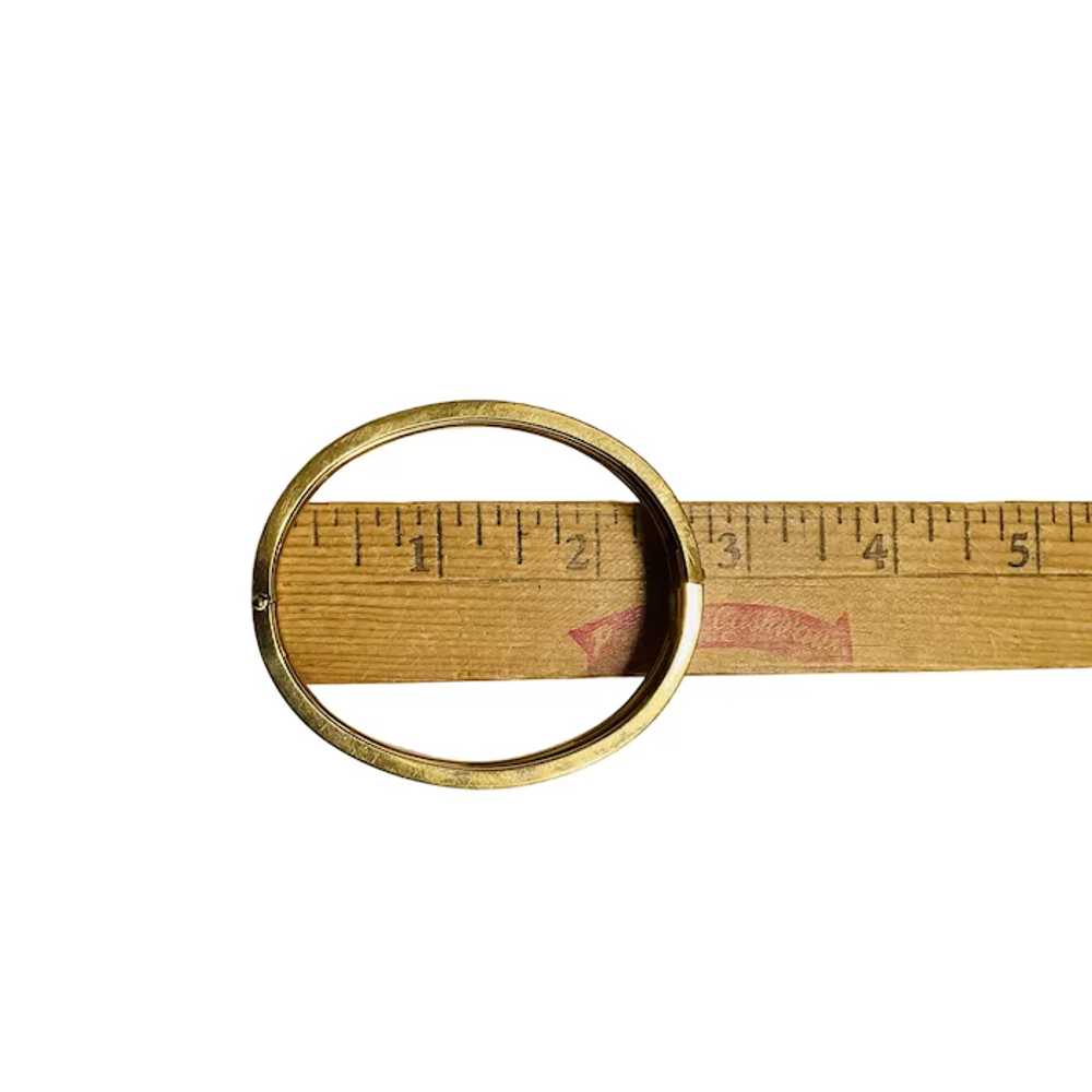 Gold Filled Bangle Bracelet - image 5