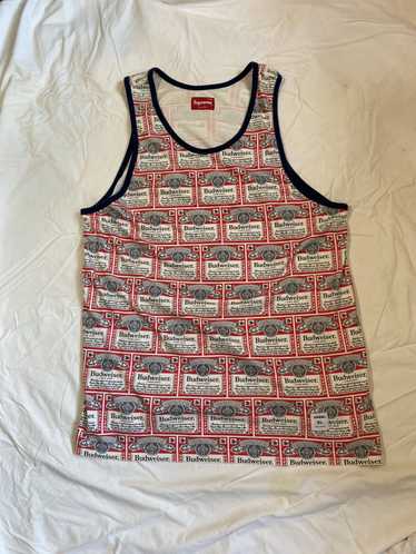 Budweiser × Supreme Supreme x Budweiser tank top s