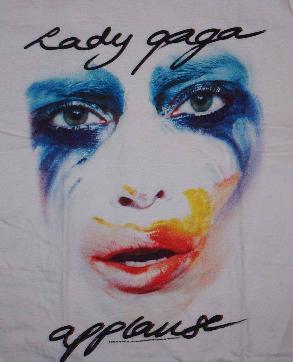 Tour Tee Lady Gaga Applause Official Tour Merch 2… - image 2