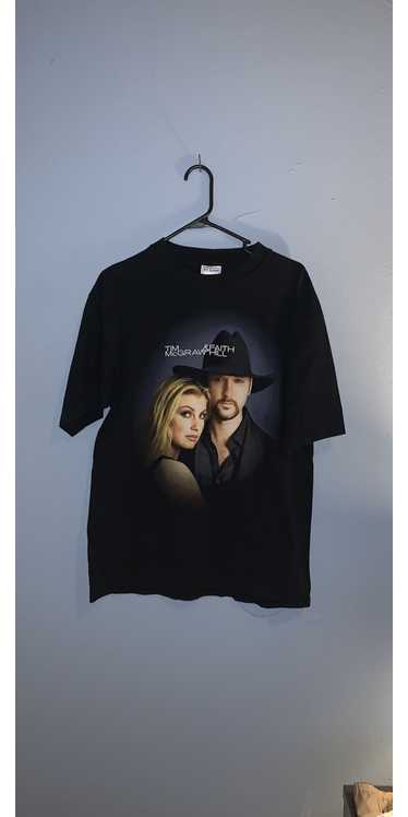 Band Tees × Vintage Vintage Faith Hill and Tim McG