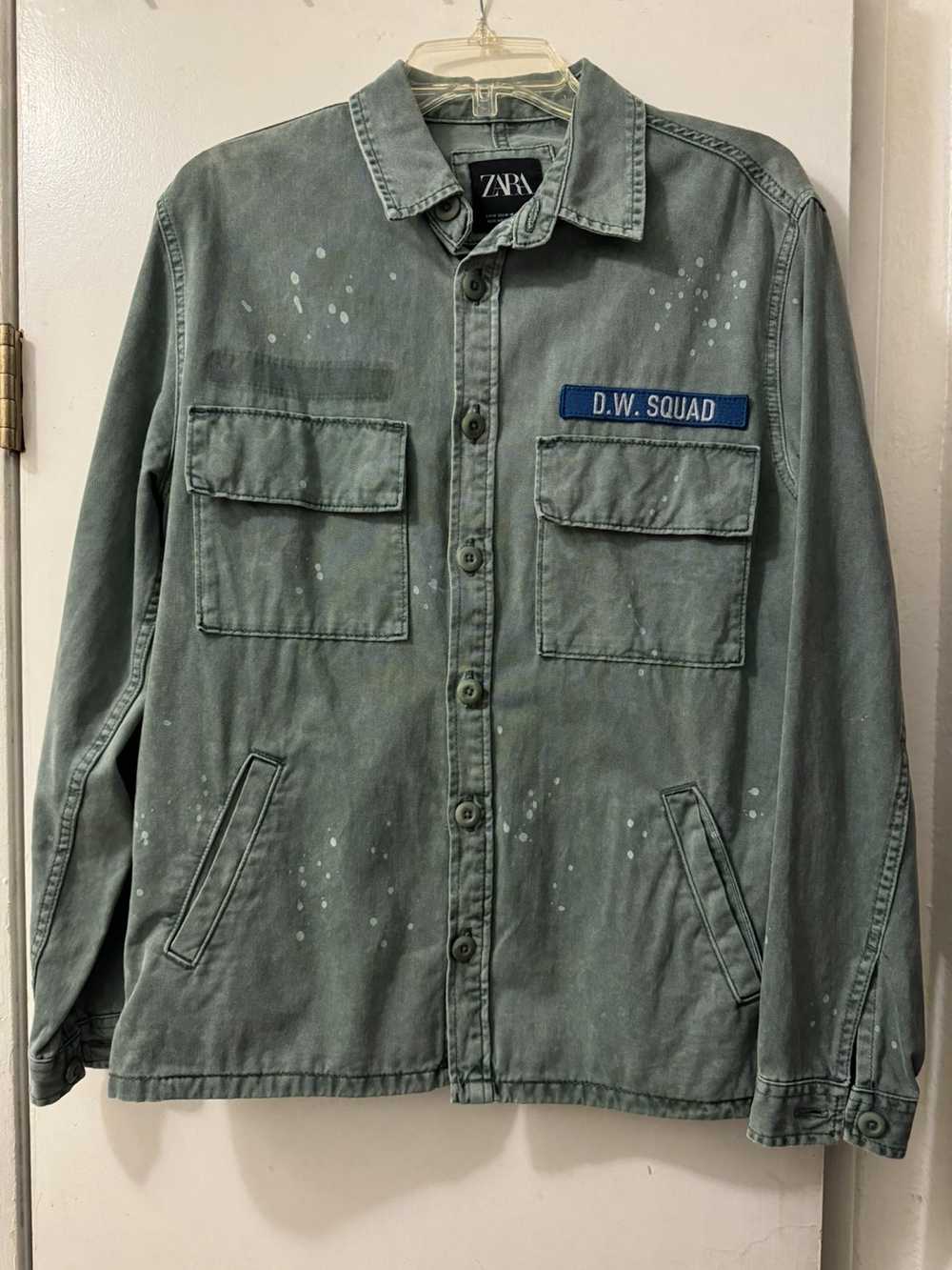 Zara ZARA Overshirt Olive Size M - image 1