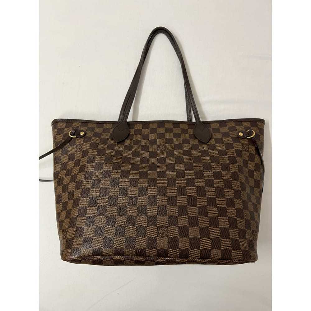 Louis Vuitton Neverfull leather tote - image 2