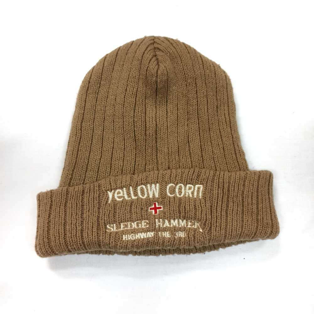 Rare × Yellow Corn 🔥Vintage🔥 Yellow Corn Beanie - image 1