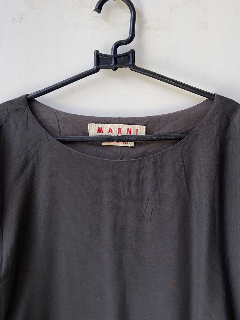 Marni MARNI Grey Long Sleeve T-Shirt - image 10