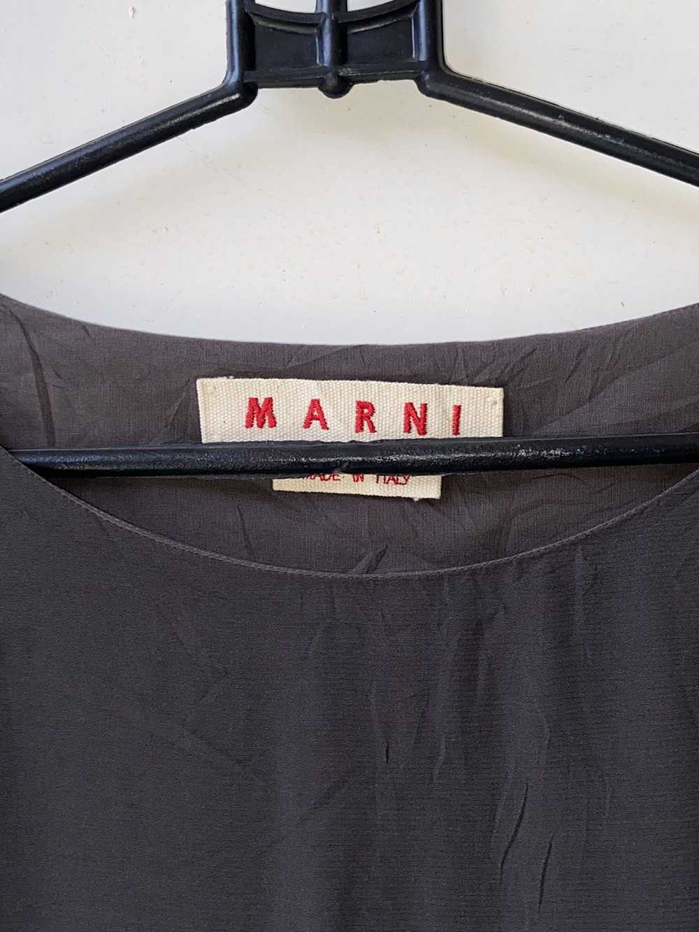 Marni MARNI Grey Long Sleeve T-Shirt - image 11