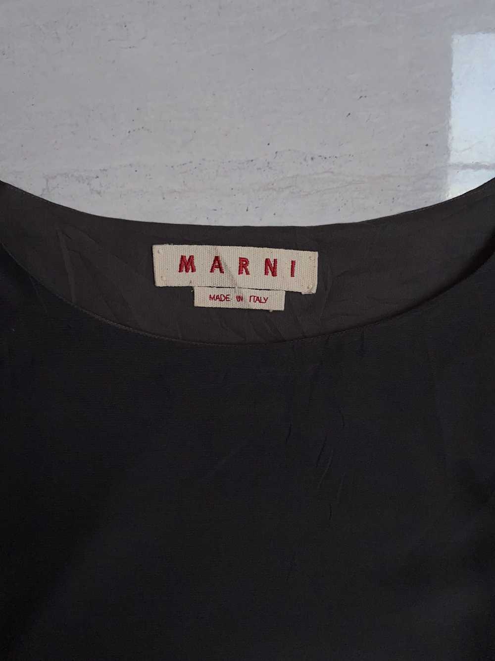 Marni MARNI Grey Long Sleeve T-Shirt - image 4