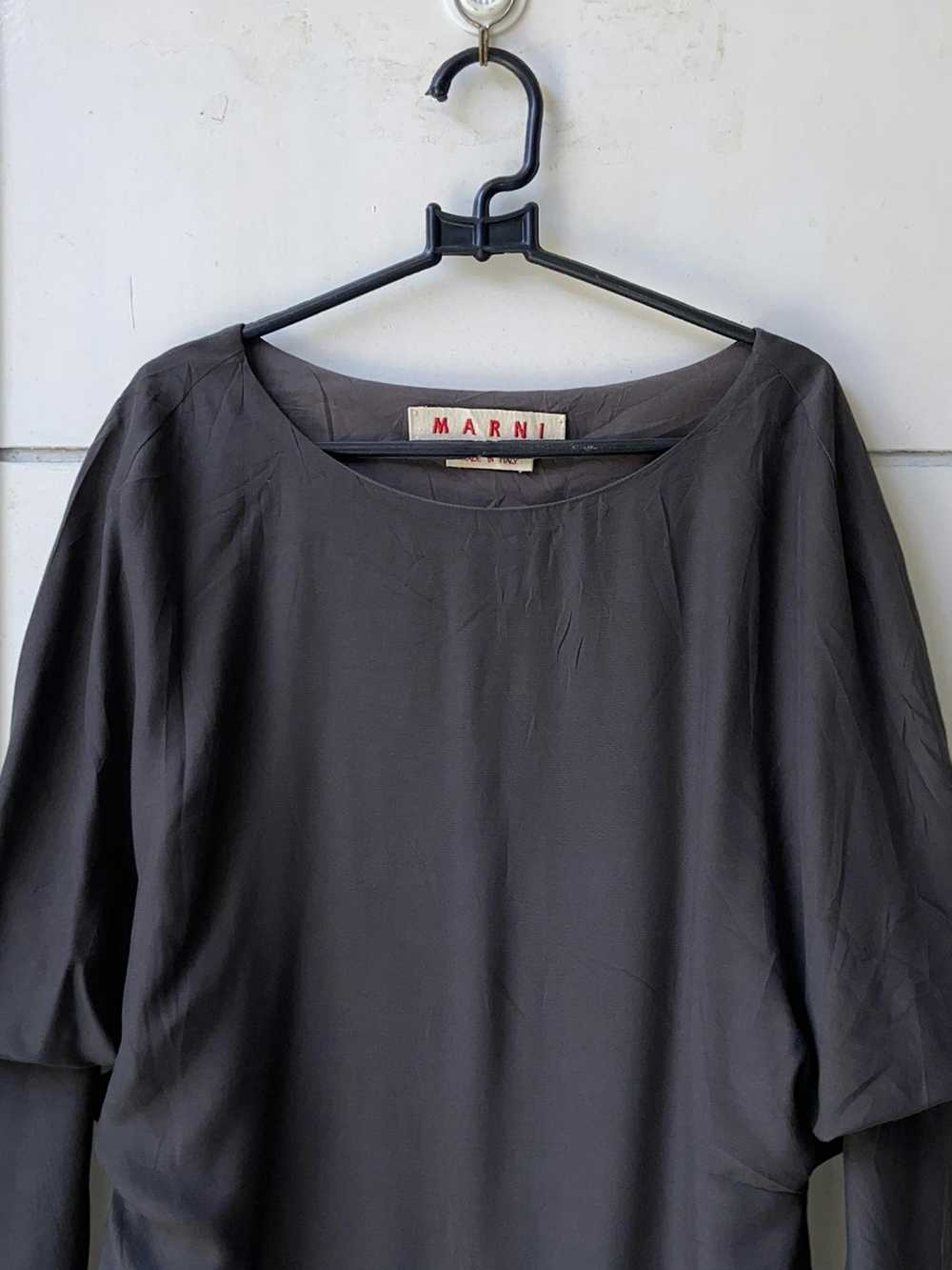 Marni MARNI Grey Long Sleeve T-Shirt - image 9