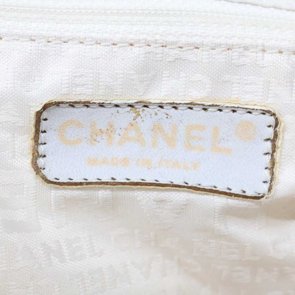 Chanel CHANEL Hand Bag Canvas Pink White CC Auth … - image 10