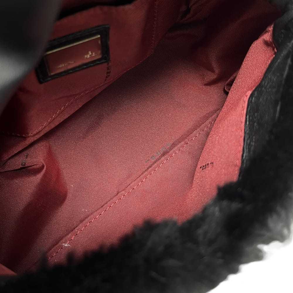 Fendi Baguette faux fur mini bag - image 5
