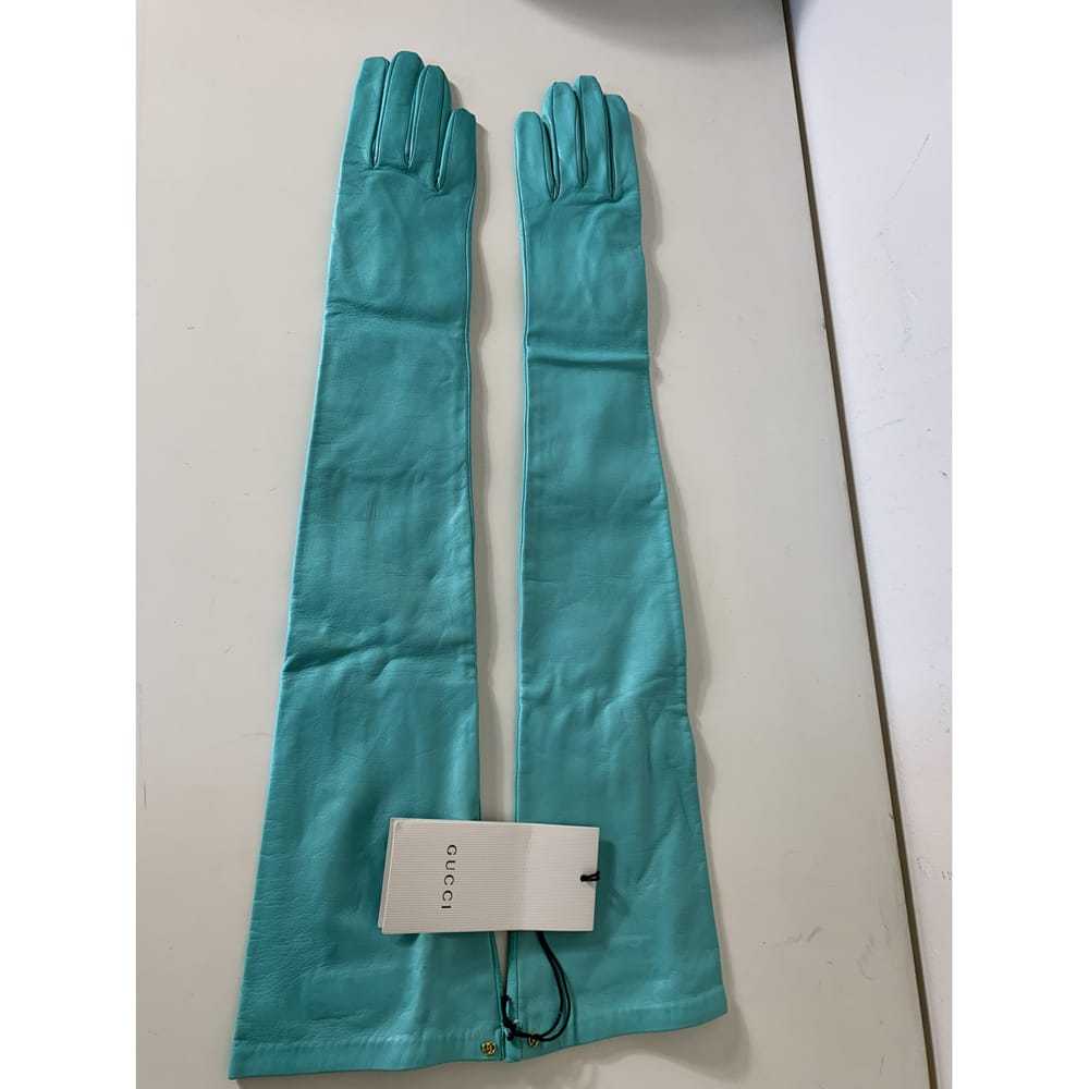 Gucci Leather long gloves - image 8