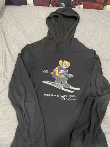 Polo Ralph Lauren Black polo hoodie