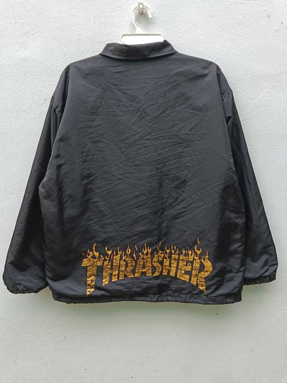 Thrasher Thrasher Magazine Nylon Snap Button Jack… - image 4