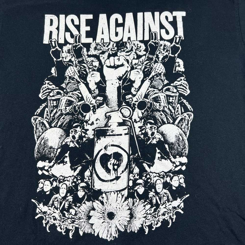 Band Tees × Gildan × Rock T Shirt Y2K Rise Agains… - image 2