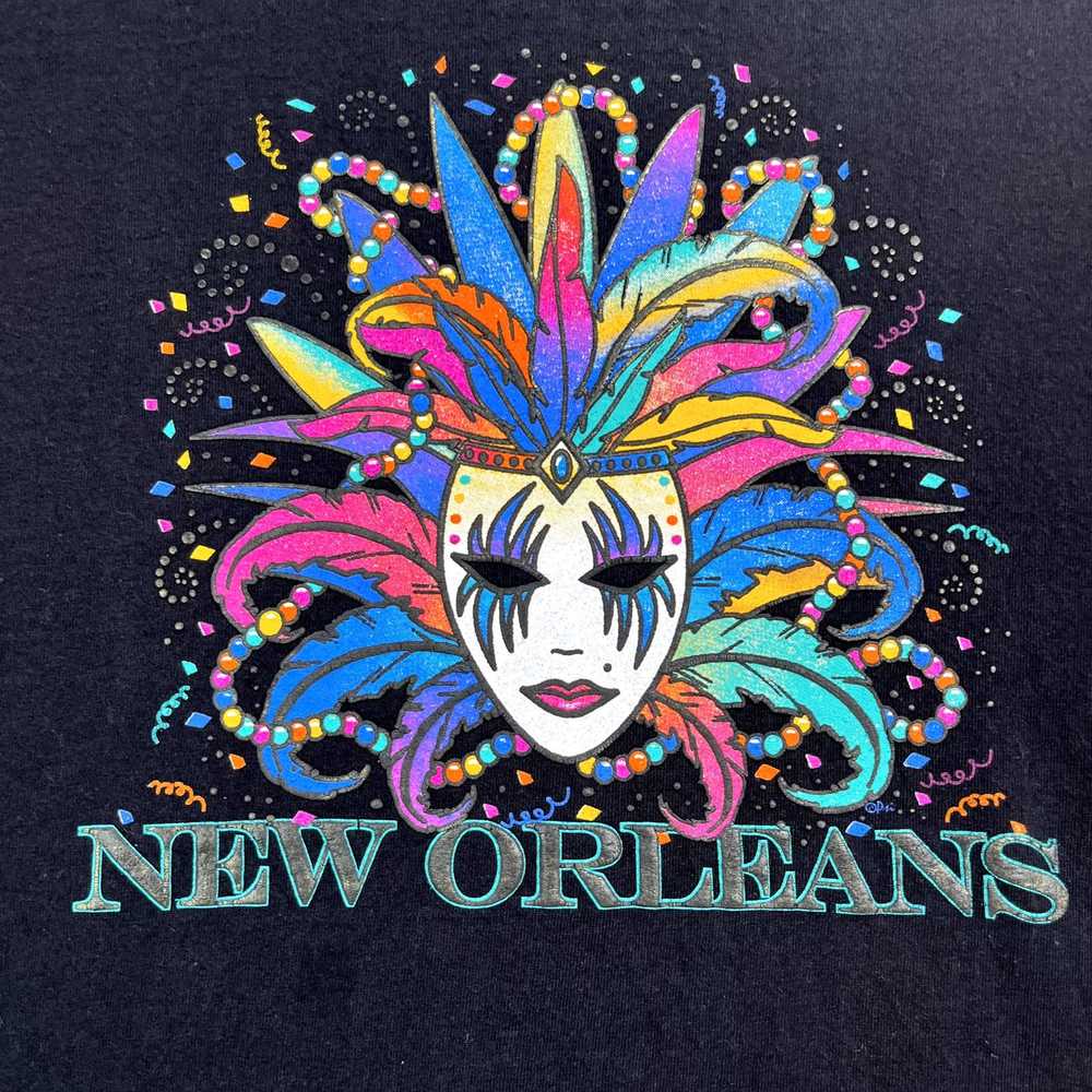 Delta × Vintage Vintage New Orleans T-Shirt Large… - image 3