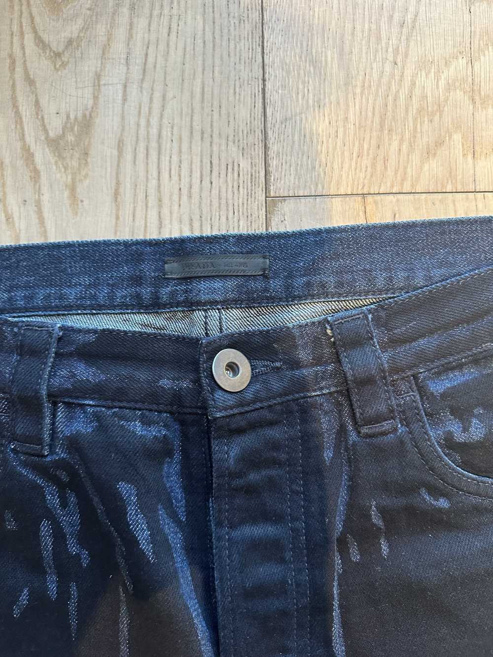 Prada Prada Over dyed slim fit jeans - image 2