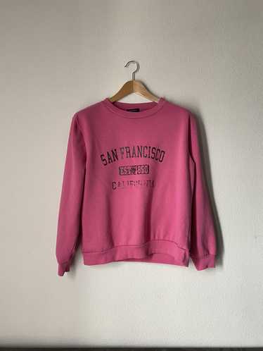 Vintage Hot Pink Size Small Men's Crewneck Sweater