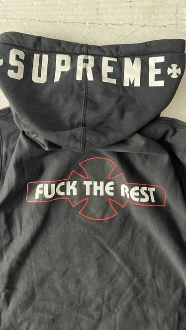 Supreme Supreme Fuck The Rest Independent hoodie