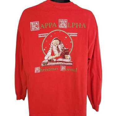 Vintage Kappa Alpha Christmas Formal T Shirt Vinta